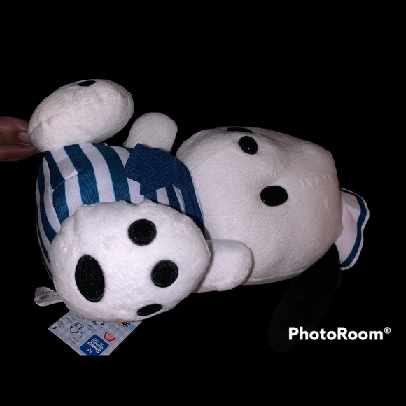 NEW HTF So Kawaii Japan Sanrio Pochacco in Swimsuit with Sailor Hat Big Plush - Picture 7 of 11